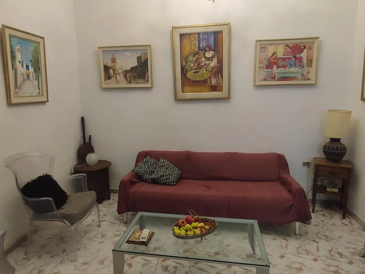 Maison Jaune Medina De Tunisz Tunézia